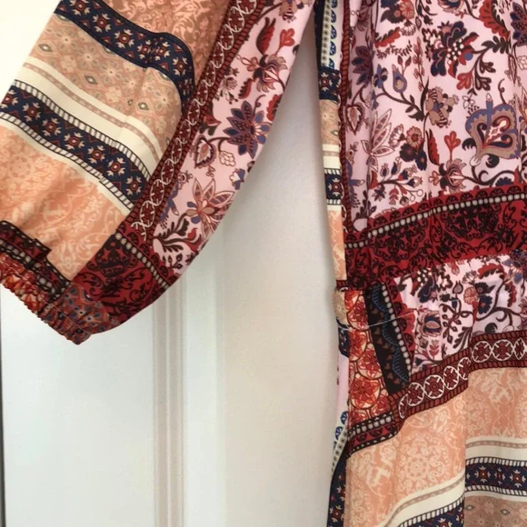 Anthropologie aldomartins serenity patchwork dress - Picture 6 of 8